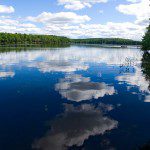 Wilson Lake Summer cove pano