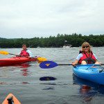 Kayaking on Wilson Lake